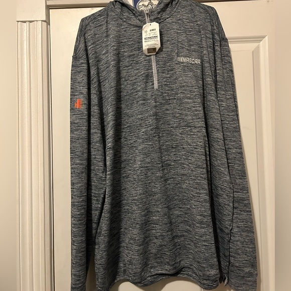 Men’s 2X NASCAR in Chicago half zip performance hoodie - Picture 1 of 7